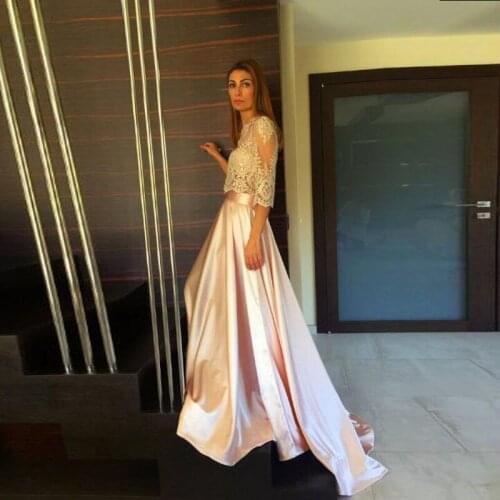 New Elastic Satin Long Skirts Blush Elegant Spring Summer Women Jupe Custom Plus Size 2019 High Zipper Waistline Party Skirts