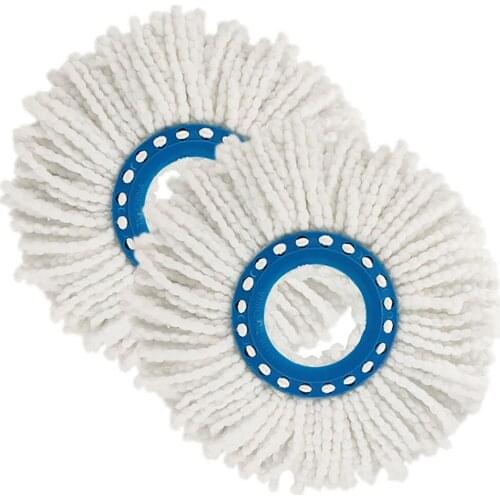 1PC 16cm Universal Cleaning Cloth Wipes Rag Microfiber Rotating Mop Head Cloths for Easy Magic Mop Accessories