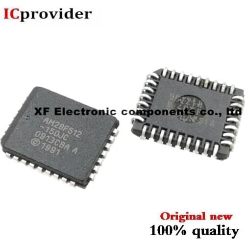 10pcs/lots AM28F512-150JC AM28F512 28F512 PLCC32 Best quality