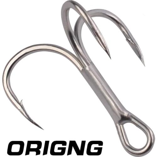 20 Pcs/box New Super Strong Treble Hook Barbs Anchor Hooks Lures Fishing Gear Fishing Tackle Accessories