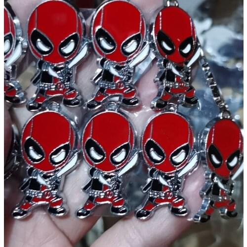 New 50 pcs Deadpool Charm Pendants DIY Jewelry Making