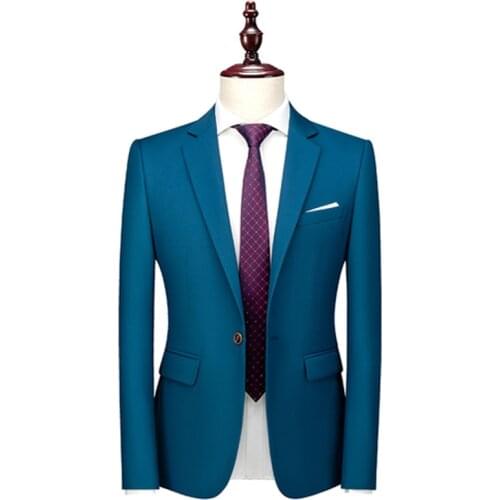 Brand clothing Mens High Quality groom get married dress/Male slim fit fashion leisure Blazers Jackets Mens suit Coats S-6XL