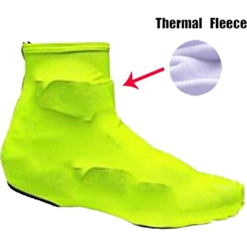 2020 Hot High Quality Unisex Ciclismo Bike Cycling Shoes Cover Bicycle Accessorie Winter Thermal Fleece Over Cover