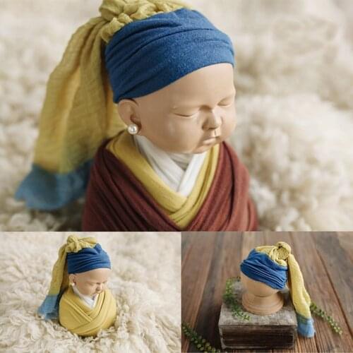 Baby Girl Hat Newborn Photography Props Hat Cos Art Hat Baby Photo Studio Photography Props Cap Beanie Newborn Hat