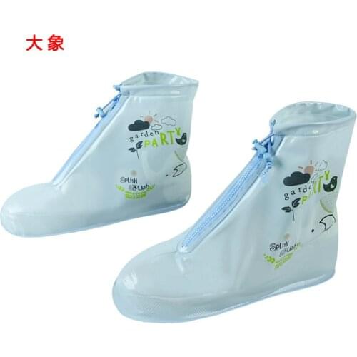 Fashion Rain Shoes Cover New Waterproof Rain Boots Men Women Non-slip Wear-resistant Rain Shoe Boots for Women Waterproof Work