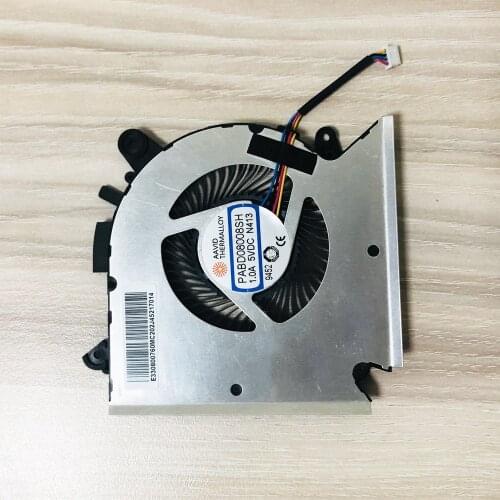 New original laptop cpu cooling fan for MSI GF63 16R1 16R2 fan cooler radiator PABD08008SH DC 5V 1.0A N413
