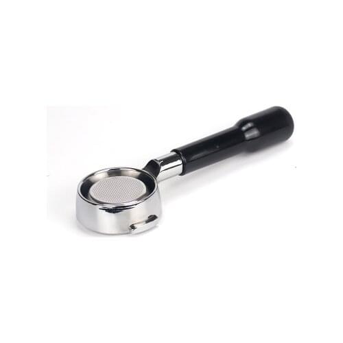 Portafilter Coffee Handle 58MM Bottomless for Aibo E61 Coffee Machine Two Ears Stainless Steel Espresso Bottomless Holder Tools