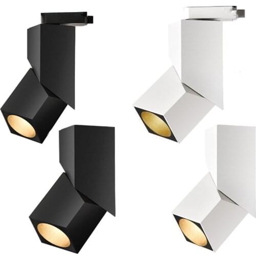 Dimmable Folding Rotation LED Downlights 10W 15W 20W COB LED Ceiling Spot Lights AC85~265V LED Background Lamps Indoor Lighting