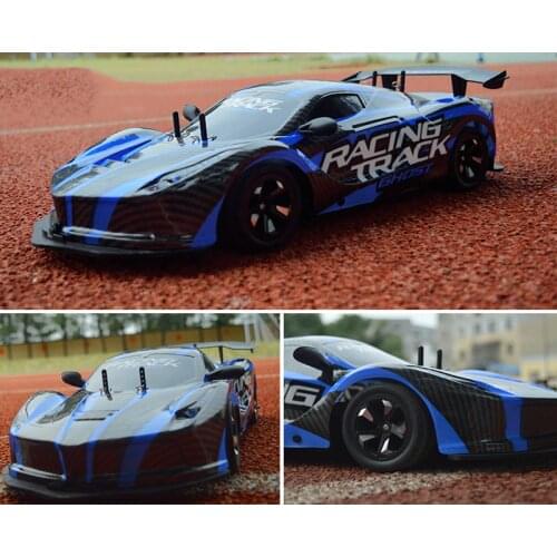 1:10 RC Car High Speed 2.4G Remote Control Vehicle 4WD Radio Wireless Racing Car Toys With Light Rechargeable Cars For Kids Boys