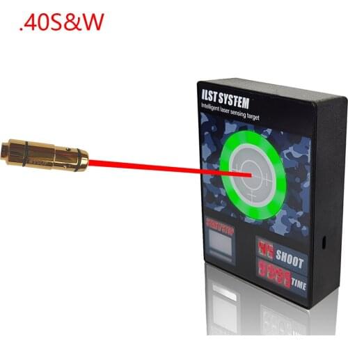 Dry Fire 40S&W .40 Laser Training Bullet Bore Sight Cal Bullet Snap Caps Training Hunting Shooting Laser Simulator Target