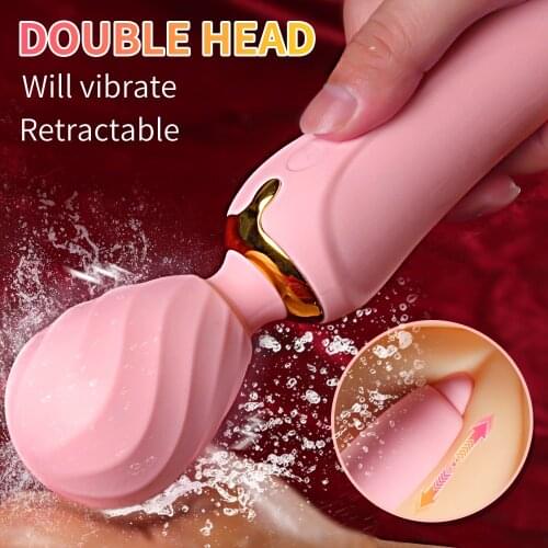 2021 G-Spot Thrusting Vibration for Women Dildo Clitoris Stimulator Female Vagina Massage Wand Couple Sex Machines Adult Sex Toy