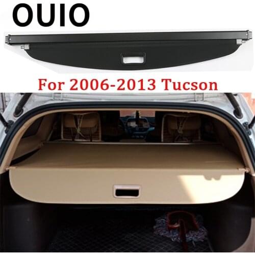 OUIO For Hyundai Tucson 2019 2018 2017 2016 2015 2006-2013 Rear Trunk Cargo Cover Security Shield Screen shade Car Accessories