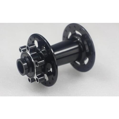 156g Powerway 15mm thru M71 front hub PHB-M71 6 bolt disk brake O.L.D. 100mm anodized black 32 holes XC TB AM ENDURO DH bicycle