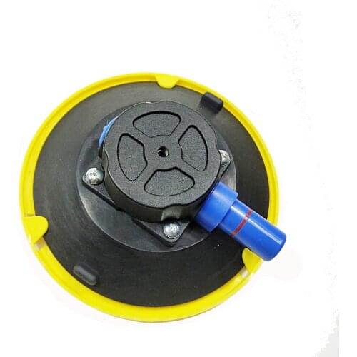 6" Mounting Vacuum Suction Cup M6 Threaded Stud, Small Hand Pump Glass Sucker, Glass Sucking Tool/Car Sucker for lamp holde