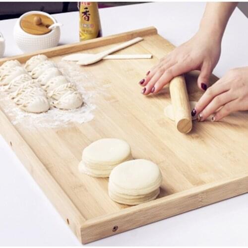 80*50 cm bamboo cutting board High quality bamboo Large panel chopping block panel kitchen knife plate set