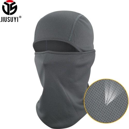 Balaclava Cap Summer Breathable Tactical Army Airsoft Paintball Full Face Mask Cover Bicycle Helmet Liner Hat Beanies Men Women