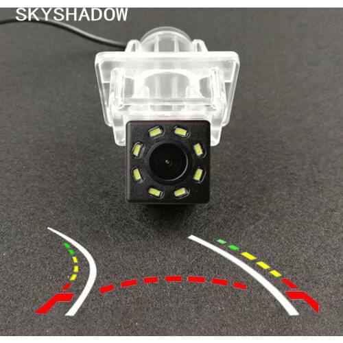 Wireless Car CCD Rear Camera Fisheye 4 8 12 Led Dynamic Night Vision For Mercedes Benz C E S CL Class W204 W212 W216 W221