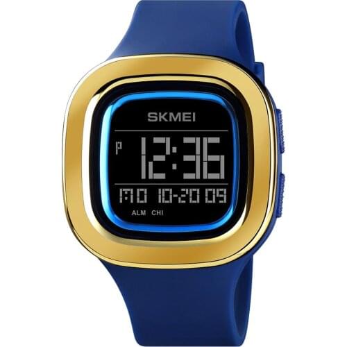 Fashion Sports Digital Watch Mens Watches Chrono Alarm Waterproof Clock Wristwatch SKMEI Brand Square LED relogio masculino