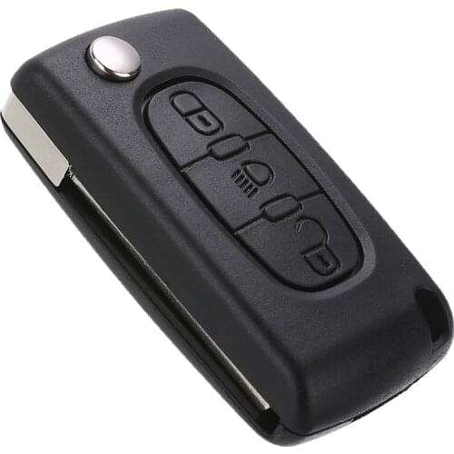 1pcs 3 Buttons Remote Key Case Shell Entry Fob Case Car Alarm Cover Housing For CITROEN C2 C3 C4 C5 C6 Keyless