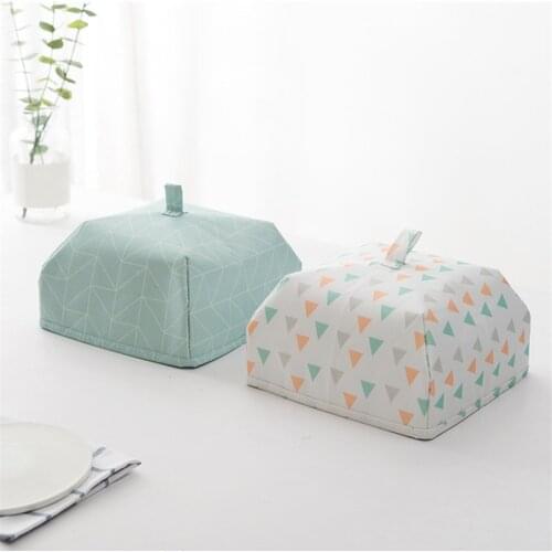 Creative Kitchen Foldable Insulation Dishs Cover Keep Warm Aluminum Foil Cover Dishes Household Food Cover Tableware Gadgets