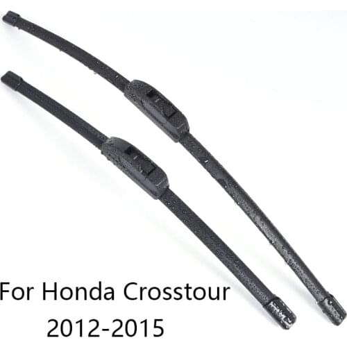 Car Windshield Wiper Blades for Honda Crosstour form 2012 2013 2014 2015 Car Windscreen wiper Rubber