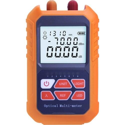Multifunction Mini 4 in 1 Optical Power MeterVisual Fault Locator Network Cable Test optical fiber tester 5km 15km VFL