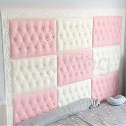 Bed Surrounding Soft Cover Headboard Anti-collision 3d Self-adhesive Wall Sticker Tatami Baby Backrest Bedroom Background