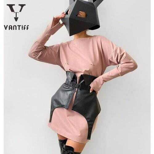 Vantiff New Sports Waist Corset Women Corset Belt Corset Rubber Corset Woman Sexy Fashion Streetwear Skirt for Female Party