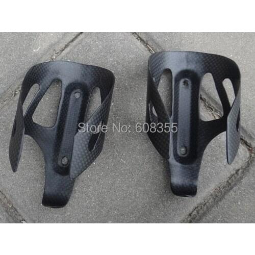 Full Carbon Matt Bike water Bottle cage Holder for MTB Mountain Road Cyclocross TT bicycle - 2 Pcs ( 010 )