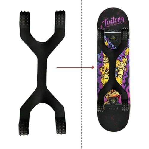 Skateboard jumping beginners boys girls professional board double warping Four Wheel skateboard springboard assistant
