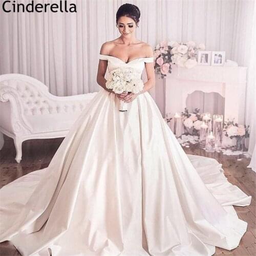 Wedding Dresses New Design Ivory Sleeveless A-Line High Quality Satin Pleated Wedding Dresses With Lace Up Back vestido de noiva