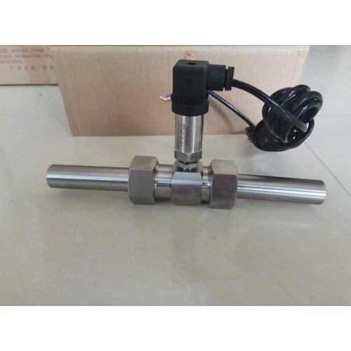 High Pressure Turbine Flow Meter Max 30MPa Hydraulic Oil 24VDC Power Supply 4-20 mA Signal Output SS304 Spherical Seal Thread