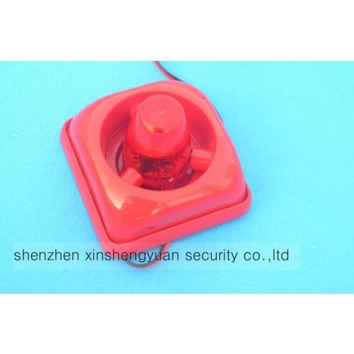 Sound and light alarm Siren dc24v Conventional Fire Strobe Sounder