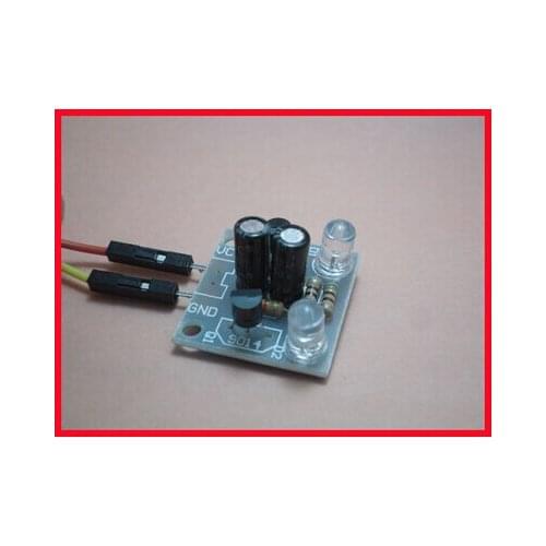 Free Shipping! 5MM LED flashes Kit Easy sensor