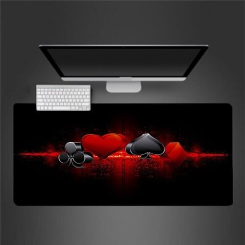MRGLZY Peach heart large gaming mouse pad office keyboard desk mat waterproof non-slip custom mouse pads carpet pad XXL