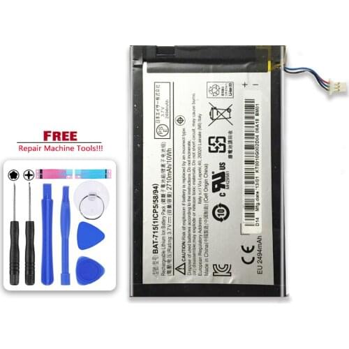 For Acer Iconia Tab B1 B1-A71 B1-710 2710mAh Tablet Battery BAT-715