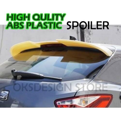 FOR Seat İbiza (2008-2017) 4 Door Cupra Model Spoiler ( ABS Plastic )
