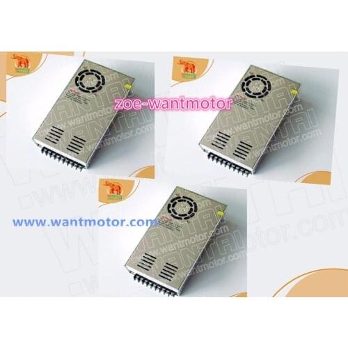 Ship from USA!!wantai 3pcs power supply 350,60VDC,9.8A power supply matching Nema 23, Nema 34 stepper motor