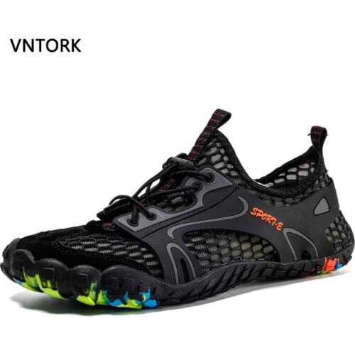 Unisex Breathable Nonslip Shoes Outdoor Beach Sandals Upstream Aqua Shoes Quick Dry Hiking Shoes Men Waterproof Soft Water Shoes