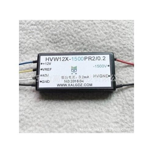 Photomultiplier Used in PCB Pin Ultra Thin Adjustable High Voltage Boost Power Hvw12x-1500pr2 / 0.2