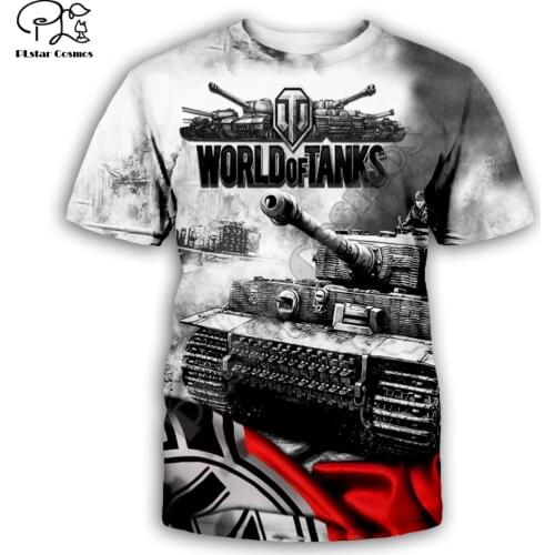 Newest Summer cool tops women/men t shirt World Of Tanks 3D Printed t-shirts casual harajuku style t-shirt streetwear style -005