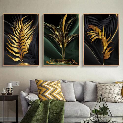 HUACAN 3pc Multi-picture Diamond Painting New Leaves 5D DIY Diamond Embroidery Landscape Mosaic Decor For Home
