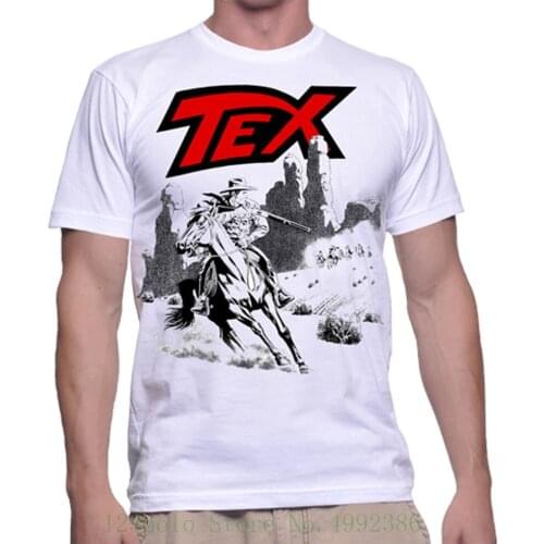 Maglietta Tex Willer Loose Funny O Neck Short Sleeve Cotton T-Shirt