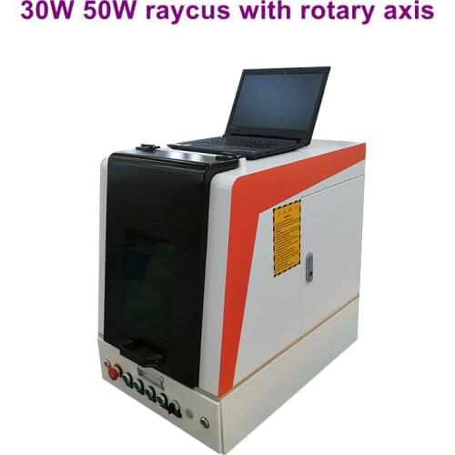 Ring making machine for jewelry 20W 30W 50W RAYCUS laser source portable fiber laser marking machine work on all metal