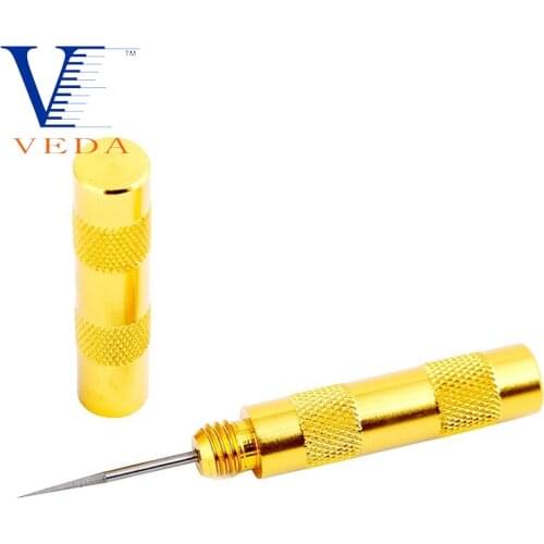 Metal Needle Airbrush Nozzle Cleaning Tool for Body Paint Tattoo Repair Cleaner Kit