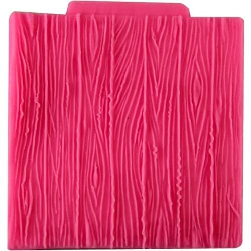 New DIY baking silicone fondant cake bark edge texture pad mold chocolate clay cake edge tool