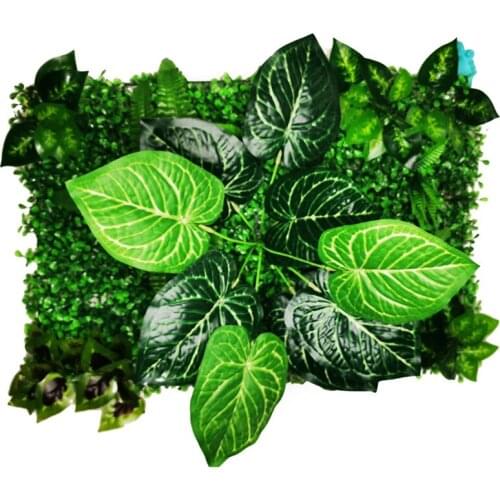 New Artificial Grass Lawn Simulation Green Plants Lawn Wedding Flower Wall Hotel Window Living Room Decoration 40cm*60cm