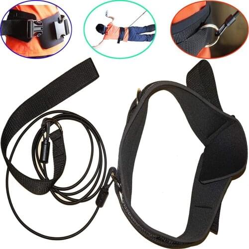 Pmsanzay Premium Stationary Swim Bungee Training Belt/Swim Sports Resistance Leash/Swim Exerciser Belt/Swim Trainer Tether/Hydro
