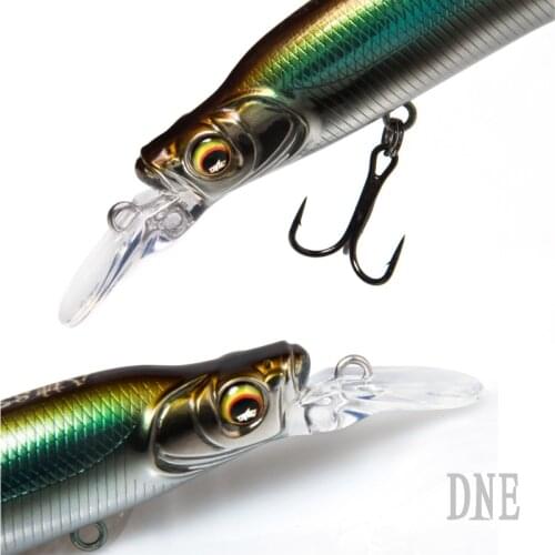 DNE Wobblers Super Quality 75mm 8.5g/ 85mm 12.5g Hard Bait Minnow Shad Crankbait Fishing Lure Bass Fresh Salt Water Tackle