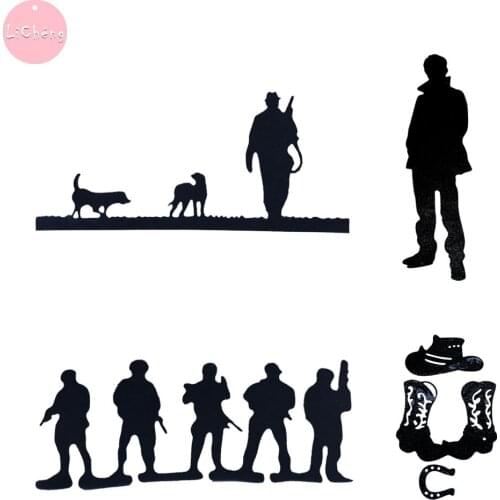 Die Cutting Dies Hero Men Scrapbooking Embellishment Metal Hollow Cutter For Scrapbooking Craft Punch Knives For Cutting Scrap